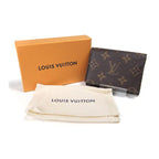 Louis Vuitton Envelop Carte De Visite Card Case Monogram — view 8