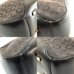 Celine Macadam One Shoulder Bag Mc99 1 Black — view 7