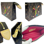 Louis Vuitton Monogram Trio Poche Toilette Takashi Murakami — view 8