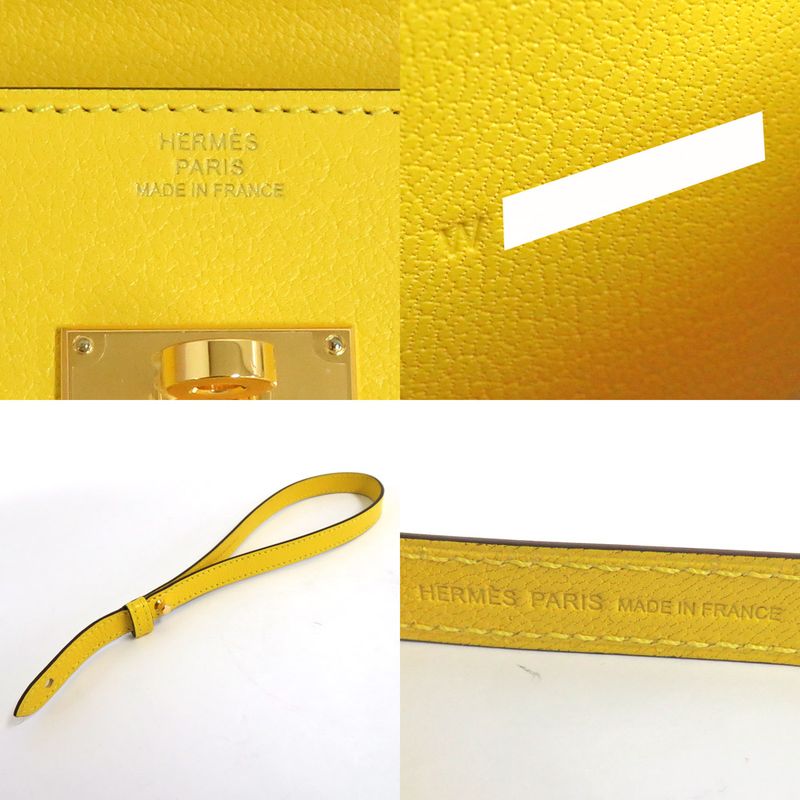 Hermes Kelly Pocket Long Jo-nunapur Pink Gold Hardware 2024 — view 8