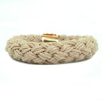 Celine Pendant Top Scrunchie Beige Gold Hardware Plated Accessory — view 7