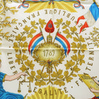 Hermes Carre 90 Liberte Egalite Fraternite Republique Francaise 1789 in Commemora — view 5
