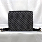 Gucci Backpack Navy Gray Diamante — view 5