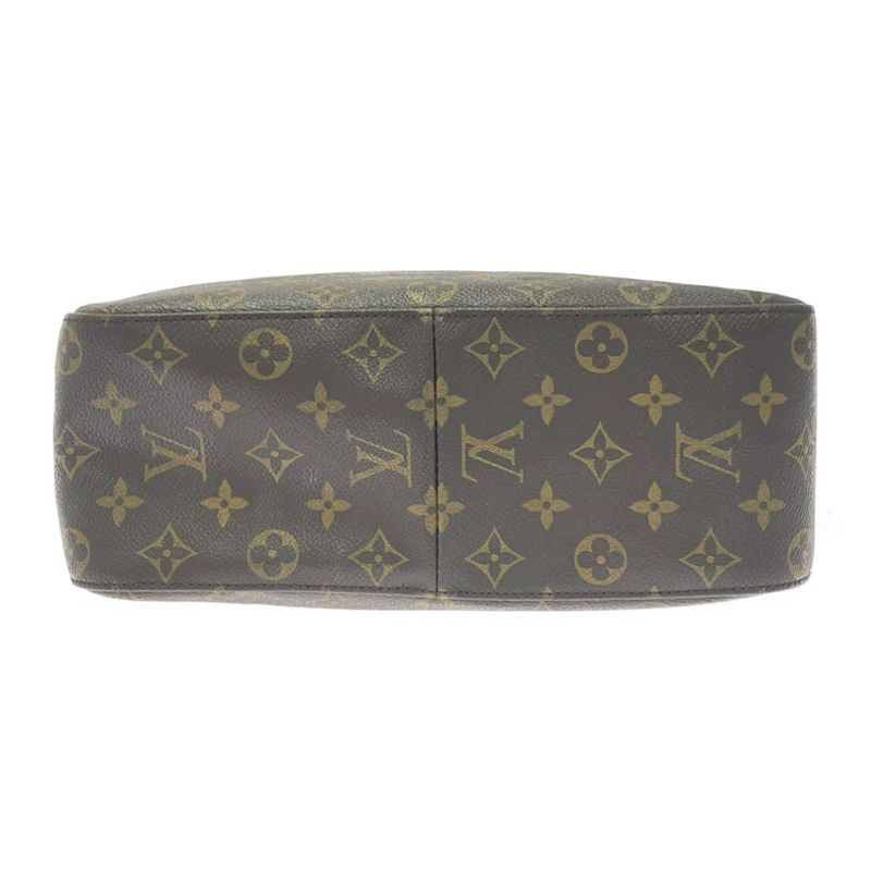 Louis Vuitton Monogram Looping GM Shoulder Bag Brown — view 5