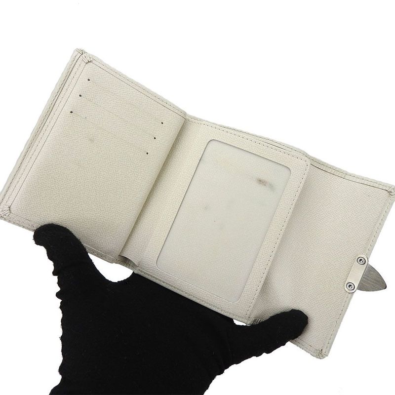 Louis Vuitton Trifold Walletportefeuille And Jepi Ivoire White — view 2