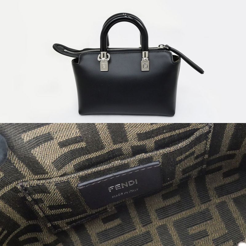 Fendi By The Way Mini 8 Bs067 ABVL F1 L2 Z Black Hand Shoulder Bag — view 7