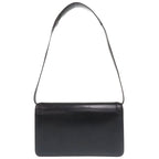 Hermes Tassel Vintage Box Calf Navy Gold Hardware 00 Shoulder Bag — view 2