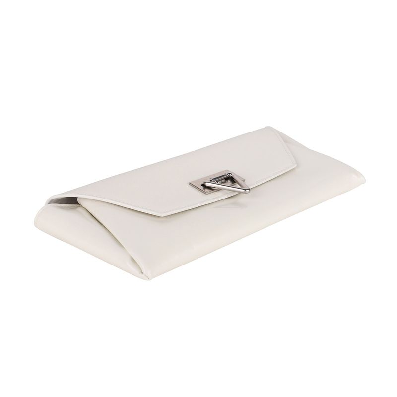 Bottega Veneta Clutch Bag Small White — view 3