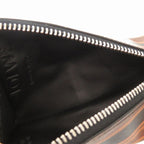 Loewe Calf Leather Brown Coin Case Wallet 0551 — view 3