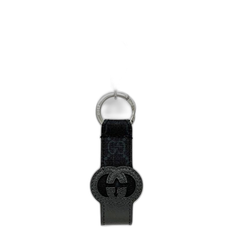 Gucci Key Ring Black Gray
