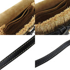 Loewe 329.13 U62 Mini Gate Shoulder Bag Diagonal Pochette Leather Raffia — view 7
