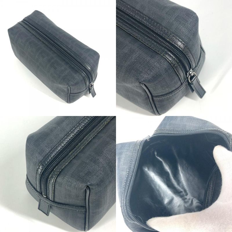 Fendi Second Bag Zucca Logo Black — view 8