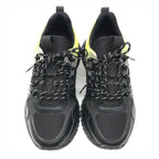 Louis Vuitton Run Away Pulse Line Sneakers Shoes Black Yellow — view 2