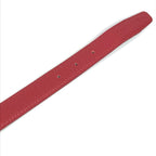 Hermes Belt H Constance Leather Red And Black — view 7