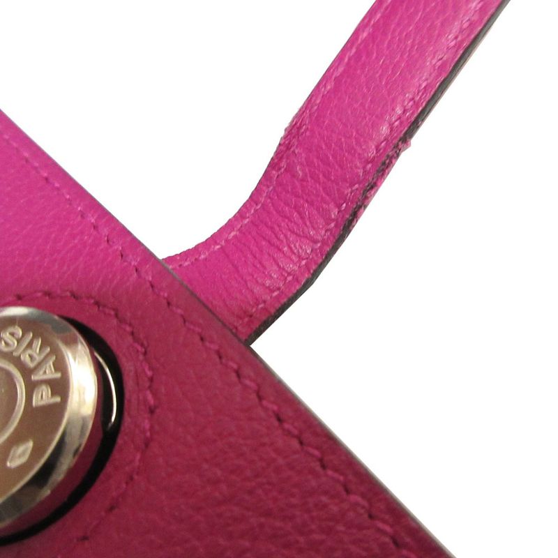 Hermes Dogon Long Evercolor Rose Purple Wallet 1774 — view 3