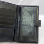 Chanel Fold Over Clasp Long Wallet Black — view 9