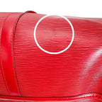 Louis Vuitton Epi Travel Bag Keepall 55 Boston Red — view 9