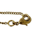 Chanel Coco Mark Heart Motif Chain Necklace Pendant 10P — view 3
