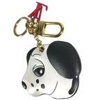 Louis Vuitton Key Holder Animogram Dog Leather White — view 5