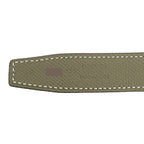 Hermes Elitage Belt 80 cm Black Etoupe Silver Hardware — view 7
