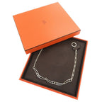 Hermes Chaine D'ancre Punk St Silver 925 Necklace 1529 — view 3