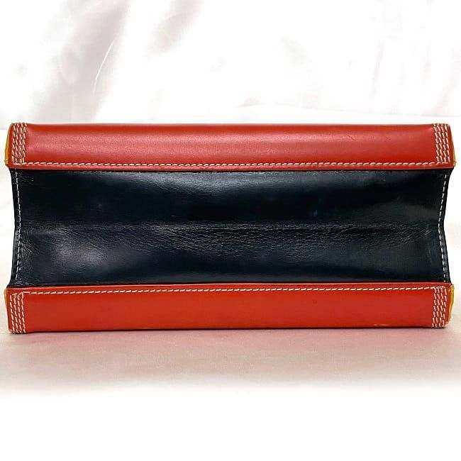 Loewe Handbag Red Yellow Top Handle — view 5