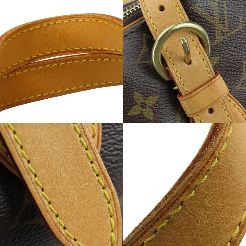 Louis Vuitton Tote Bag Popincourt O Monogram Nubuck Brown Gold Hardware — view 4