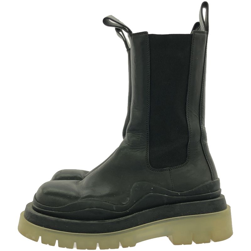 Bottega Veneta the Tire Long Boot Side Gore Black 37 — view 2
