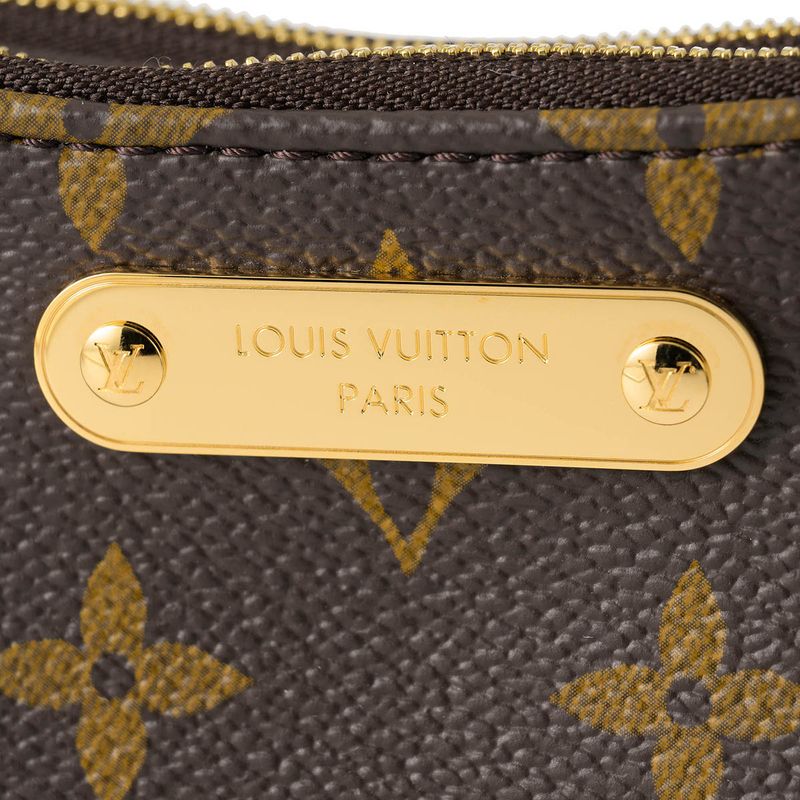 Louis Vuitton Shoulder Bag Pochette Liv Brown — view 7