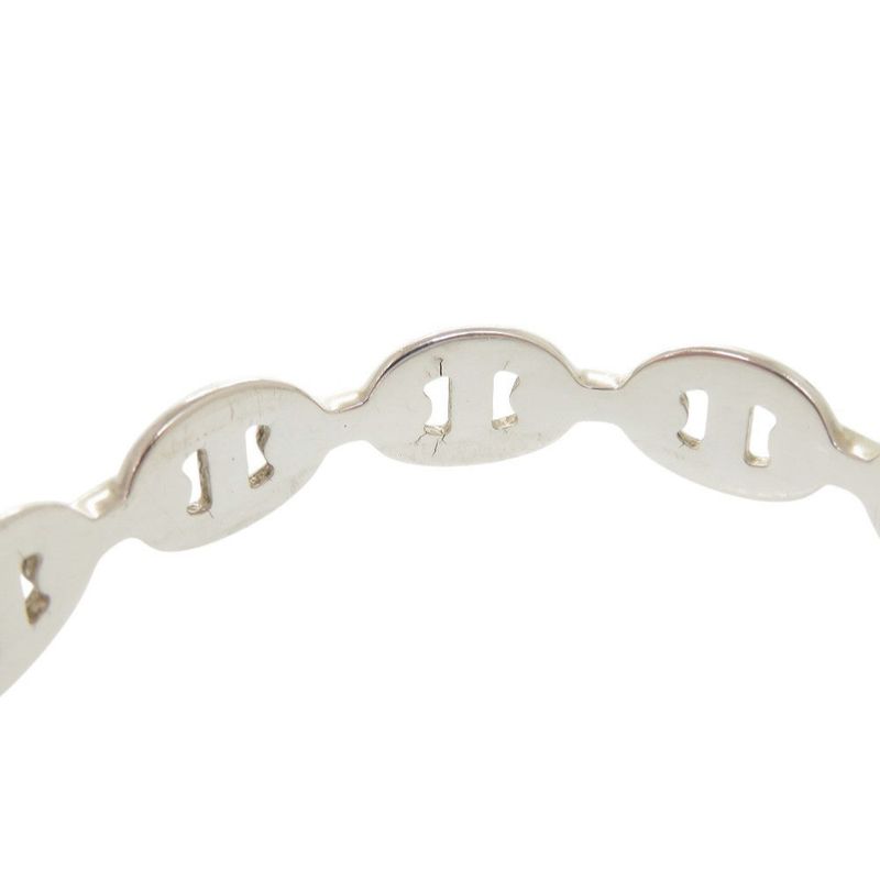 Hermes Chaine D'ancre Anchene SH Silver 925 Bangle Bracelet 1040 — view 7