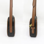 Celine Mini Camera Triomphe Shoulder Bag Pouch Brown Multicolor — view 4