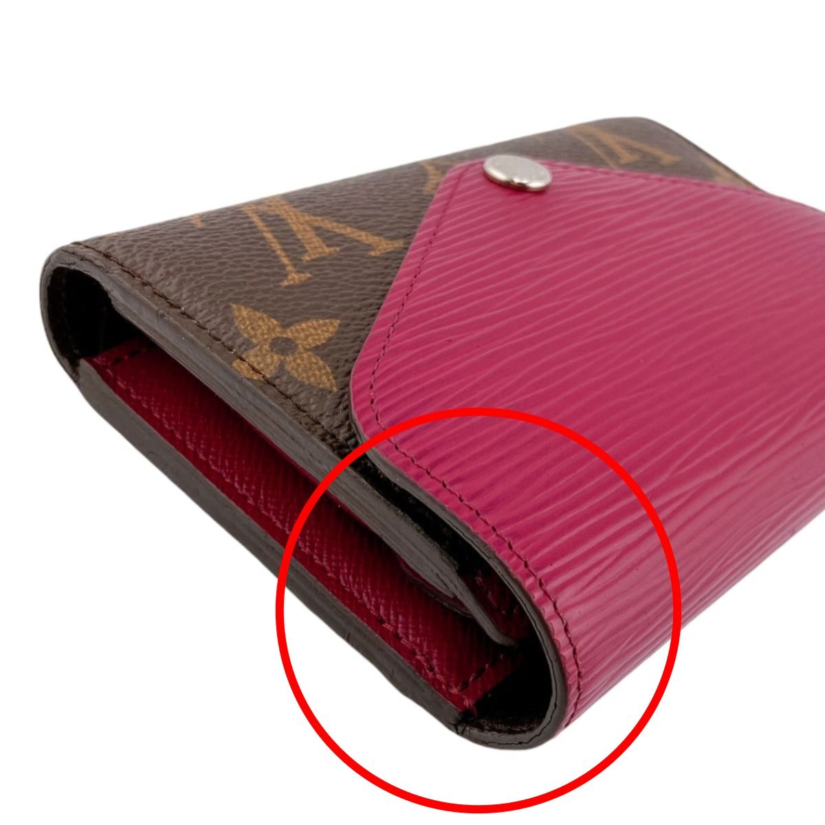 Louis Vuitton Monogram Portefeuille Marillet Compact Trifold Wallet — view 7