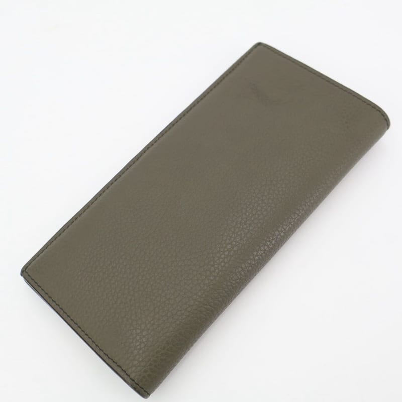 Christian Dior Vertical Long Wallet Beige Leather 2 cdi — view 7