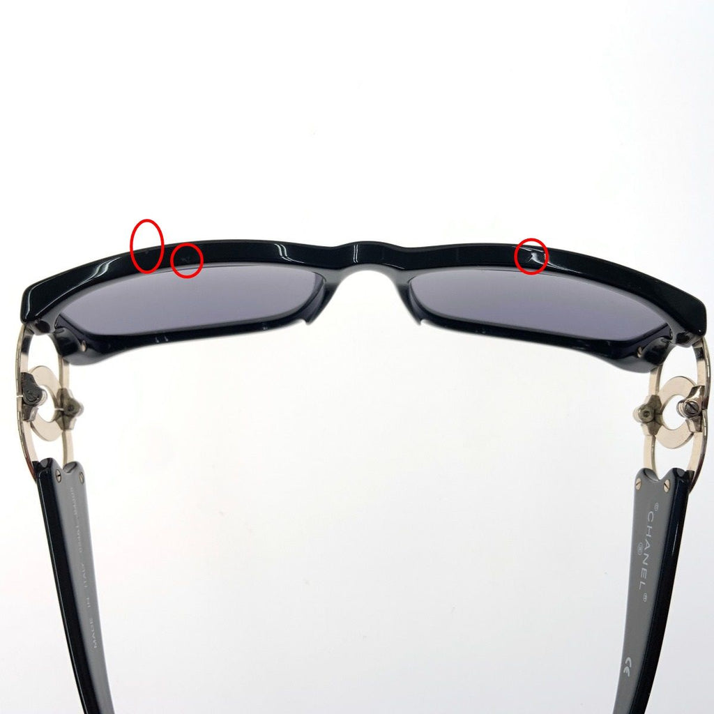 Chanel Coco Mark Sunglasses 02461 94305 Gold Black — view 3