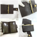 Loewe Fold Wallet Brown Beige — view 8