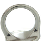 Hermes Collierd Chien Metal Silver Scarf Ring 0076 — view 4
