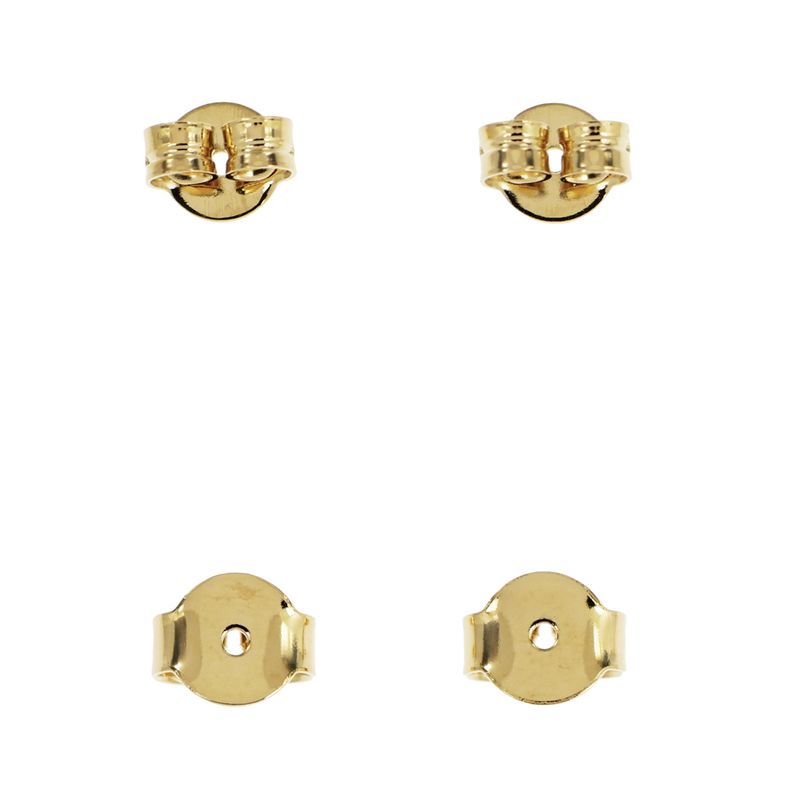 Celine Earrings Heart Logo Gold Color Pair Accessories Small Items — view 9