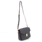 Louis Vuitton Monogram Plant Pochette Metis MM 2-Way Shoulder Bag Navy — view 2