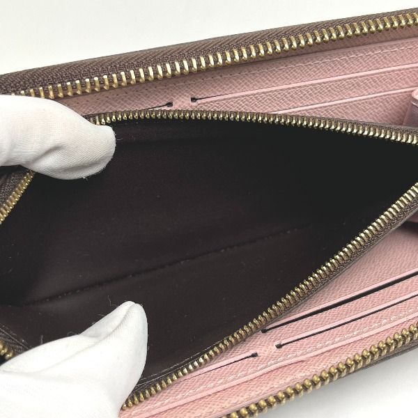 Louis Vuitton Damier Portefeuille Cles Mans Round Zipper Long Wallet — view 8