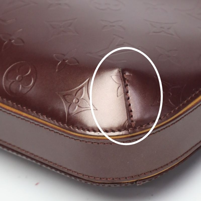 Louis Vuitton Monogram Matte Mini Bag Faula Handbag Violets — view 8