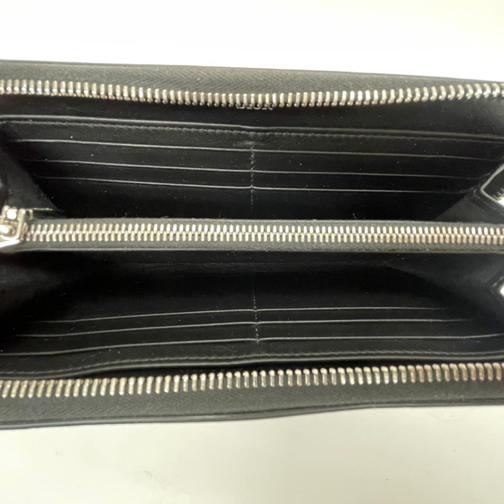Dior Long Wallet Saddle Zip 2 Ykk h00 N Black — view 4