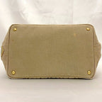 Prada Tote Bag Canapa Beige — view 4