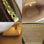 Louis Vuitton Handbag Ellipse PM Monogram Nubuck Brown Casual — view 8