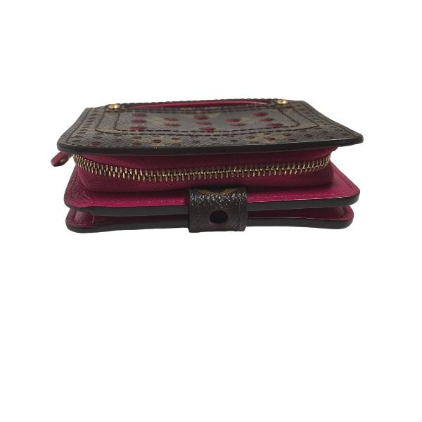 Louis Vuitton Monogram Perfo Round Zipper Bifold Wallet — view 4