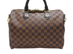 Louis Vuitton Handbag Speedy Bandouliere 30 Brown Damier Canvas Gold — view 3