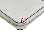 Louis Vuitton Monogram Round Zipper Portefeuille Cles Long Wallet — view 6