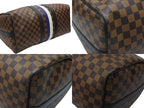 Louis Vuitton Boston Bag Keepall Bandouliere 45 Chapman Brazza Damier Canvas — view 5