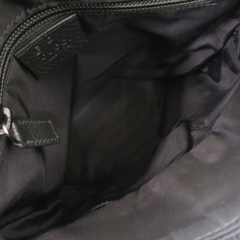 Gucci GG Nylon Black Shoulder Bag 0435 — view 5