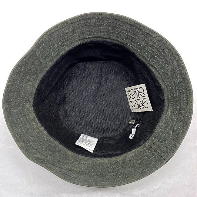 Loewe Bucket Hat Khaki Green — view 7