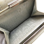 Chanel Bifold Twist Gray Wallet — view 5